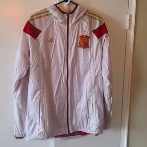 Adidas Spain rain jacket